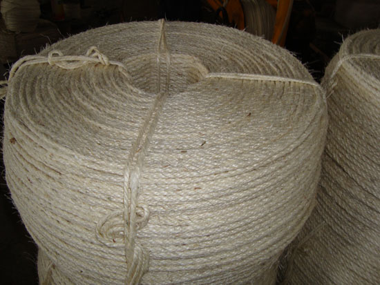 漂白剑麻绳